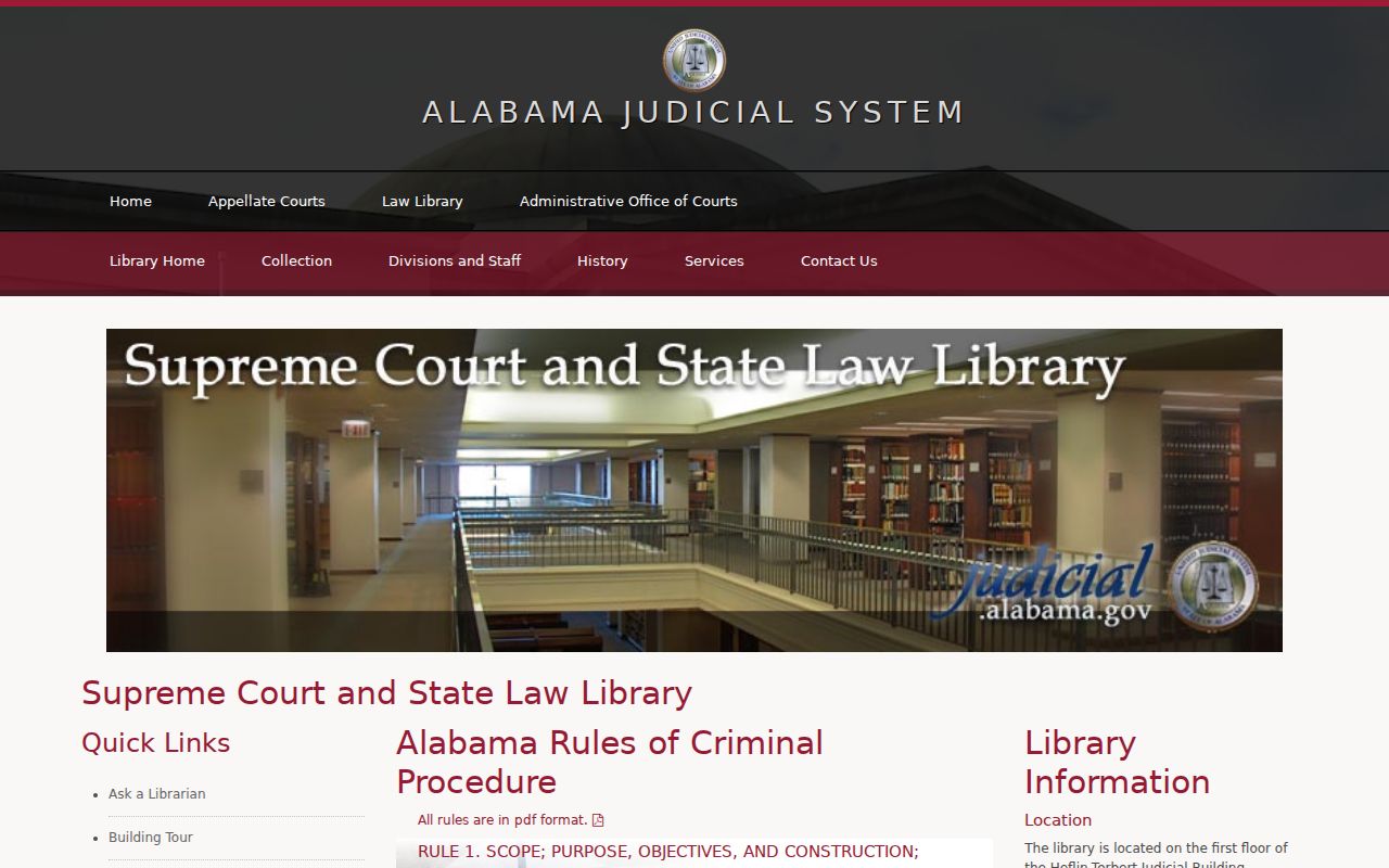 Official Alabama criminal rules for Choctaw County arrest warrant procedure